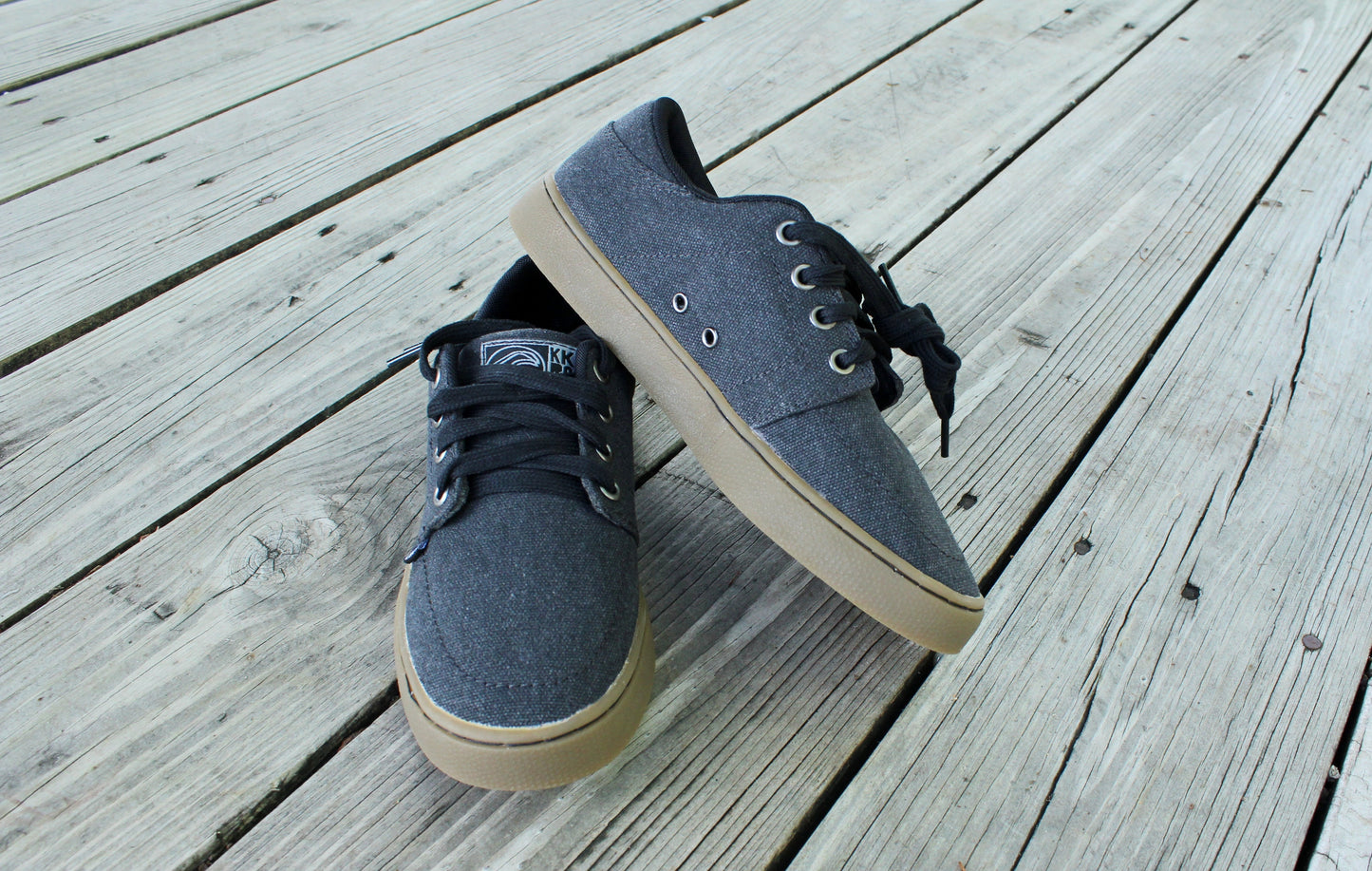 Chambray Black Kemp Shoes