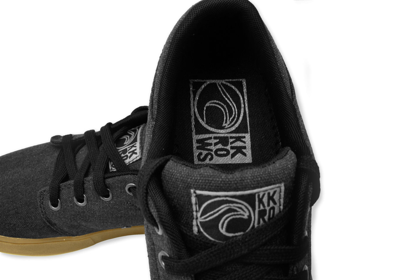 Chambray Black Kemp Shoes