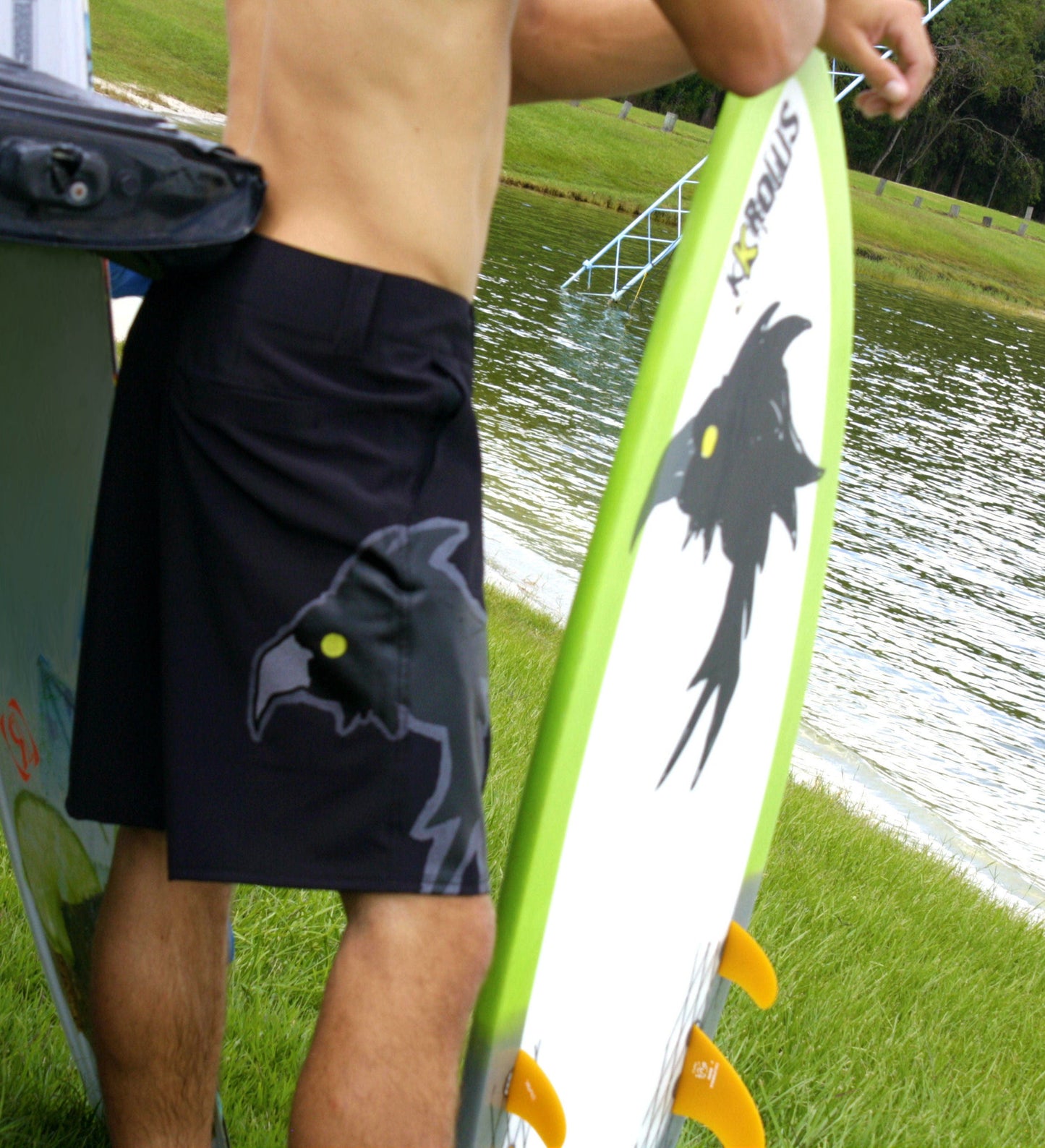 Night Krow Hybrid Boardshorts